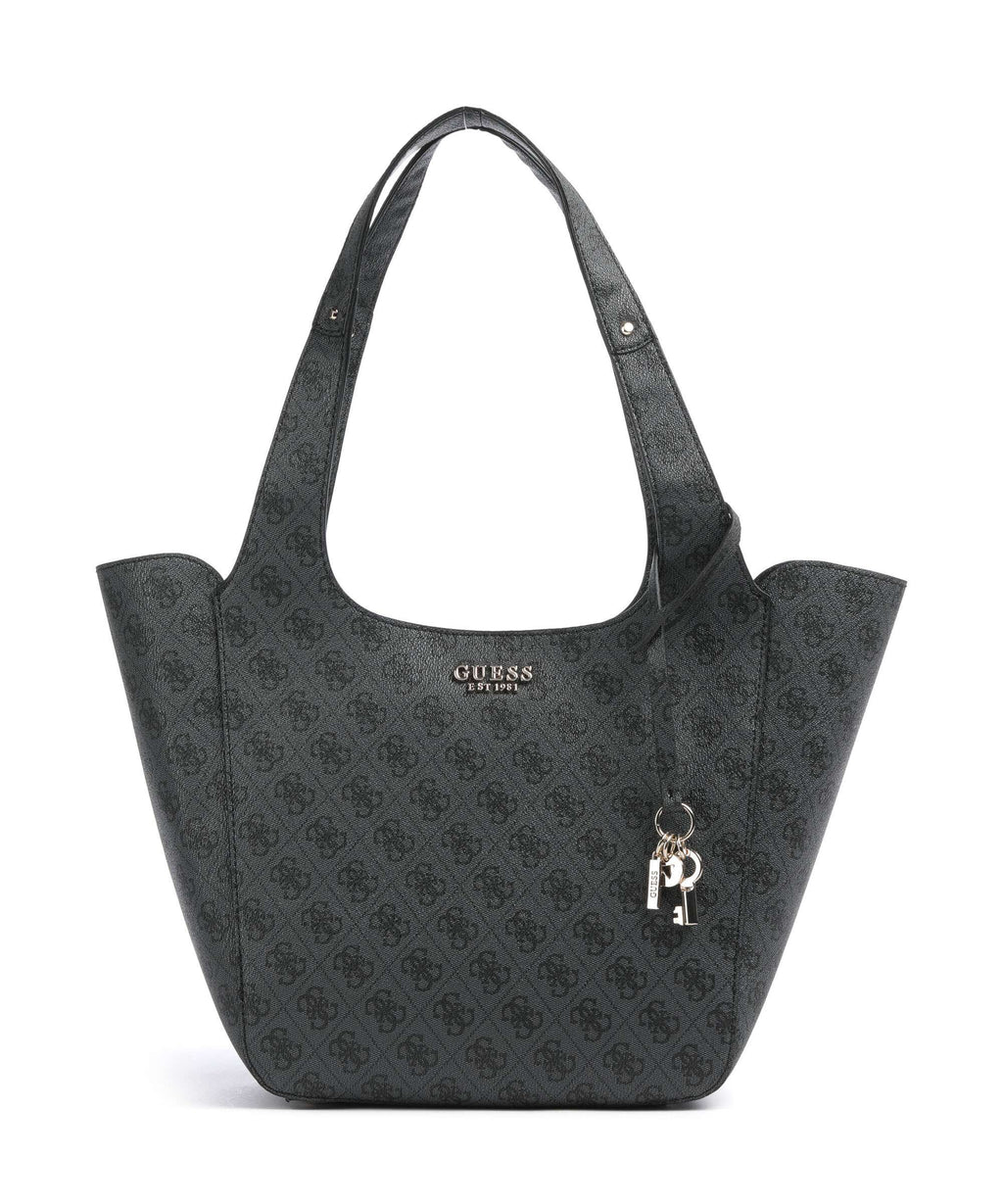 Guess Calista Tote bag coal logo