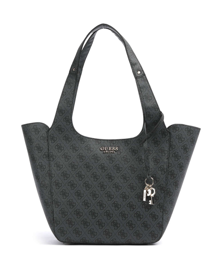 Guess Calista Tote bag coal logo