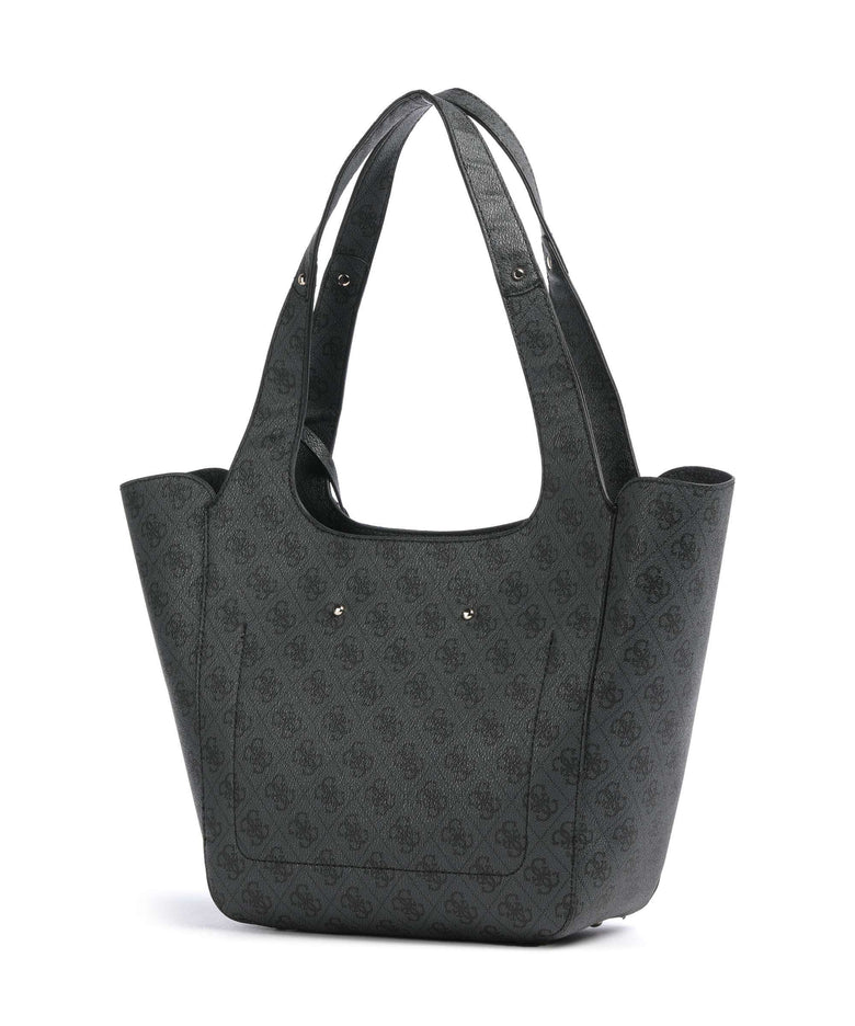 Guess Calista Tote bag coal logo