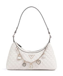 Guess Everlee Shoulder bag offwhite