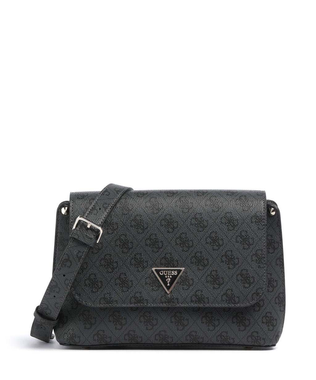Guess Meridian Crossbody bag coal logo