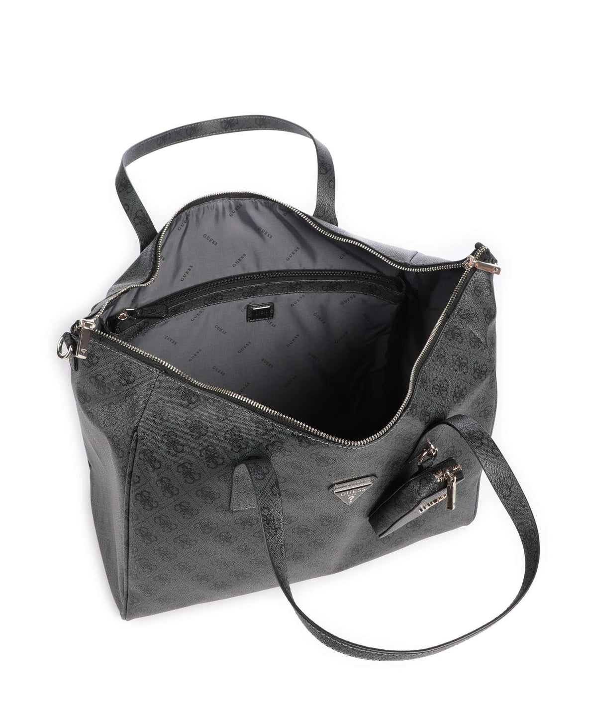 Guess Latona Weekend bag coal logo