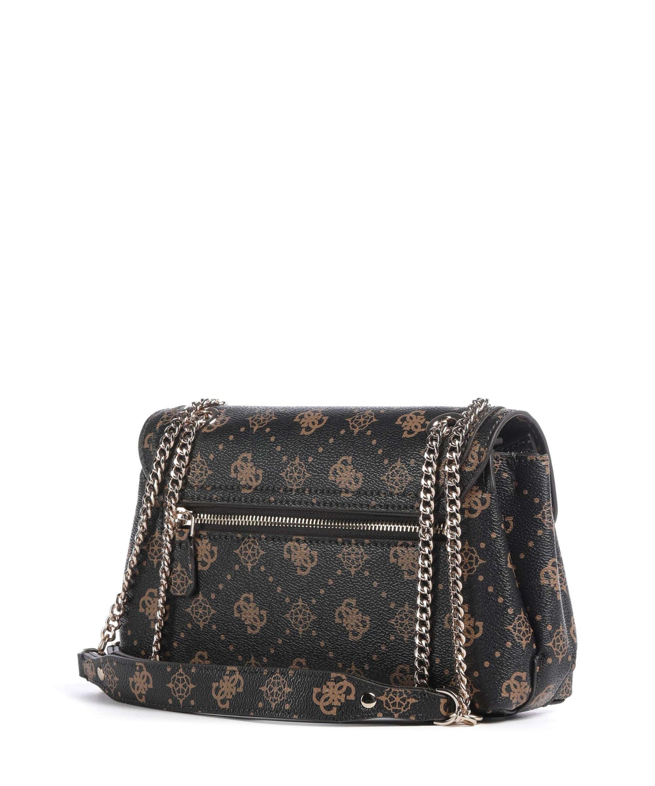 Guess Silia Shoulder bag espresso logo