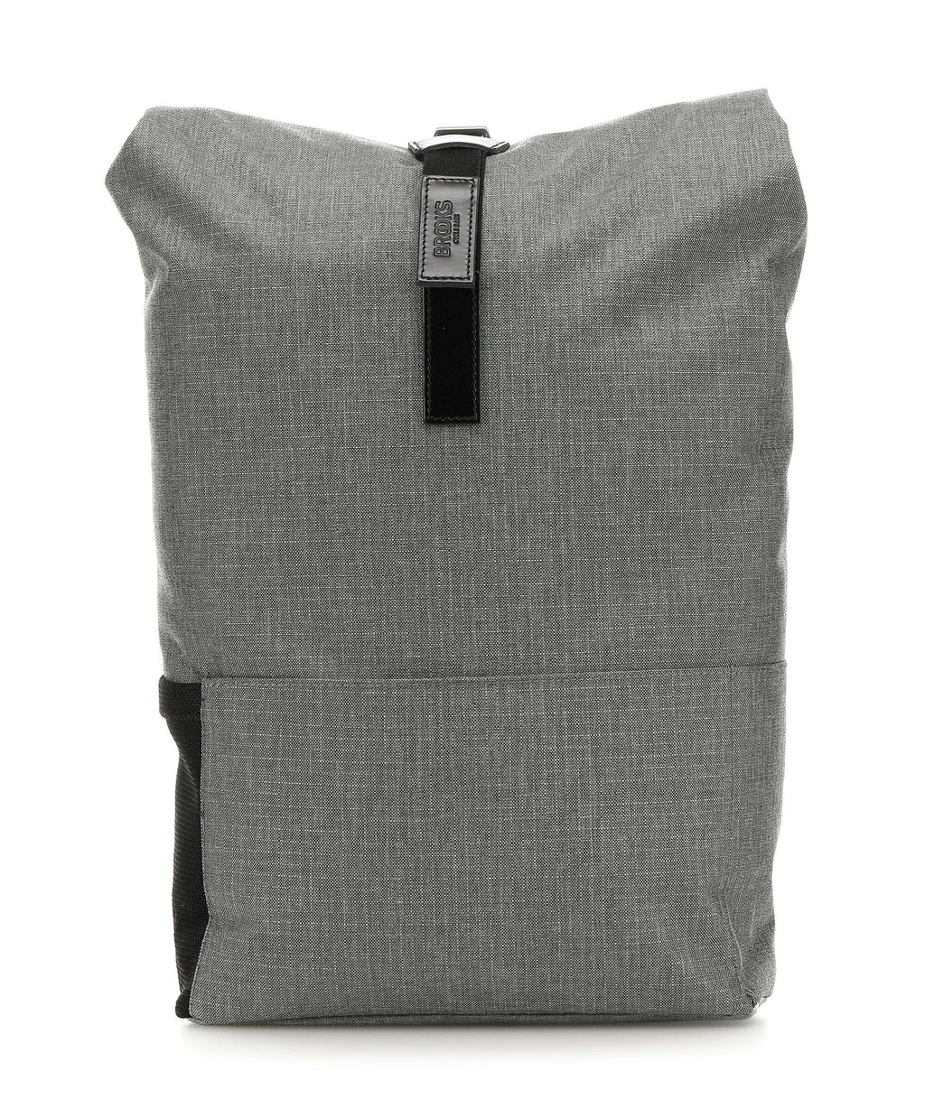 Brooks England Pickwick Small Tex Rolltop backpack grey