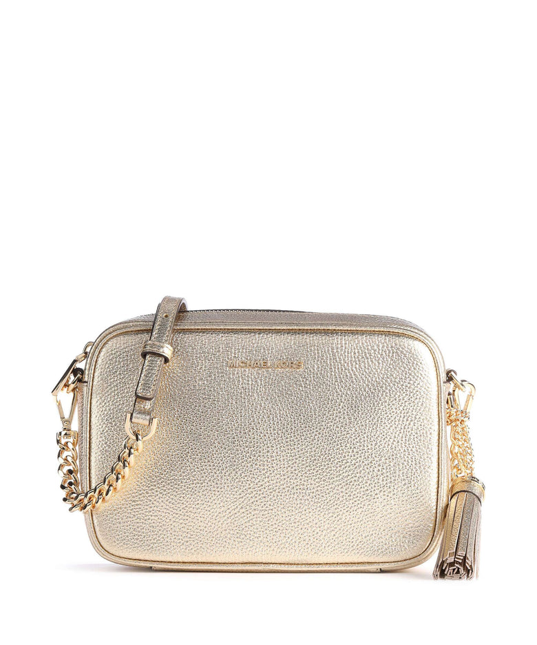 Michael Kors Jet Set Crossbody bag pale gold