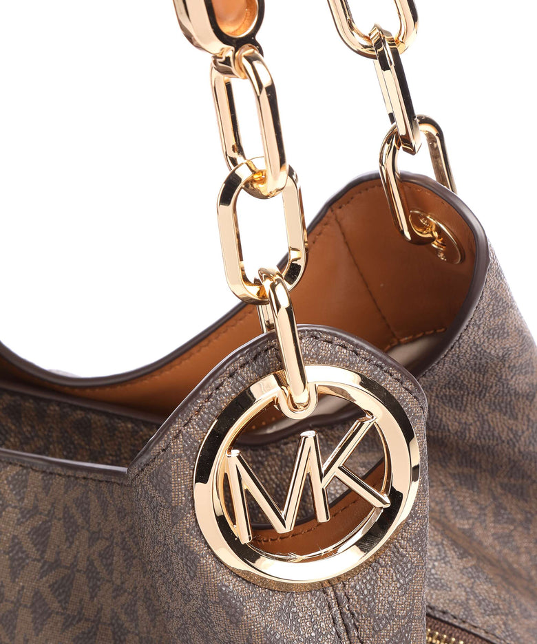 Michael Kors Lillie Hobo bag brown/acorn