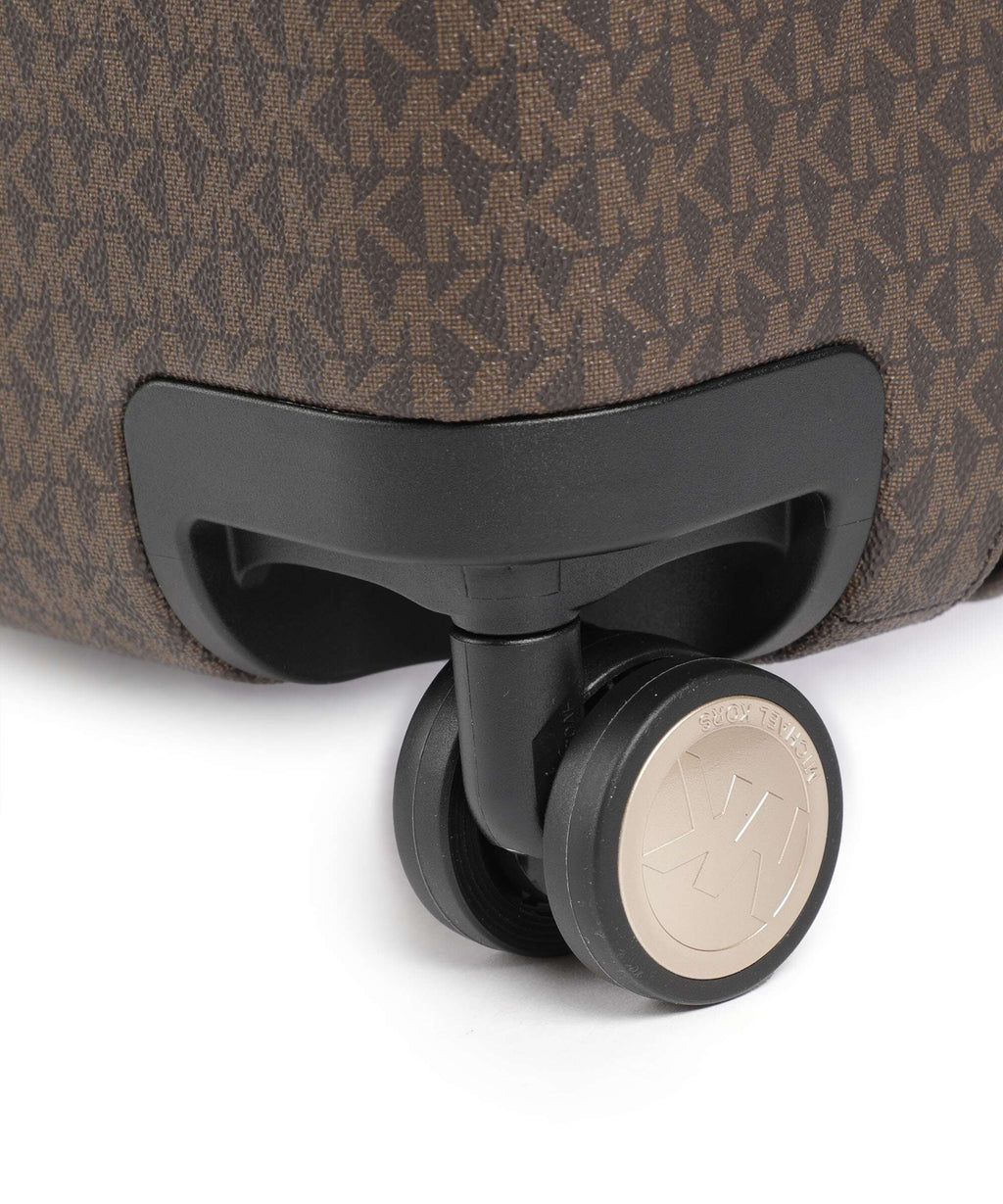 Michael Kors Travel Spinner (4 wheels) brown/acorn