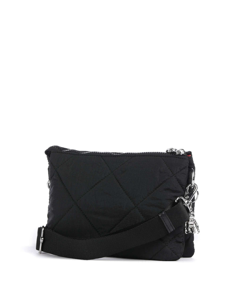 Kipling Crinkled Quilt Riri Crossbody bag cosmic black