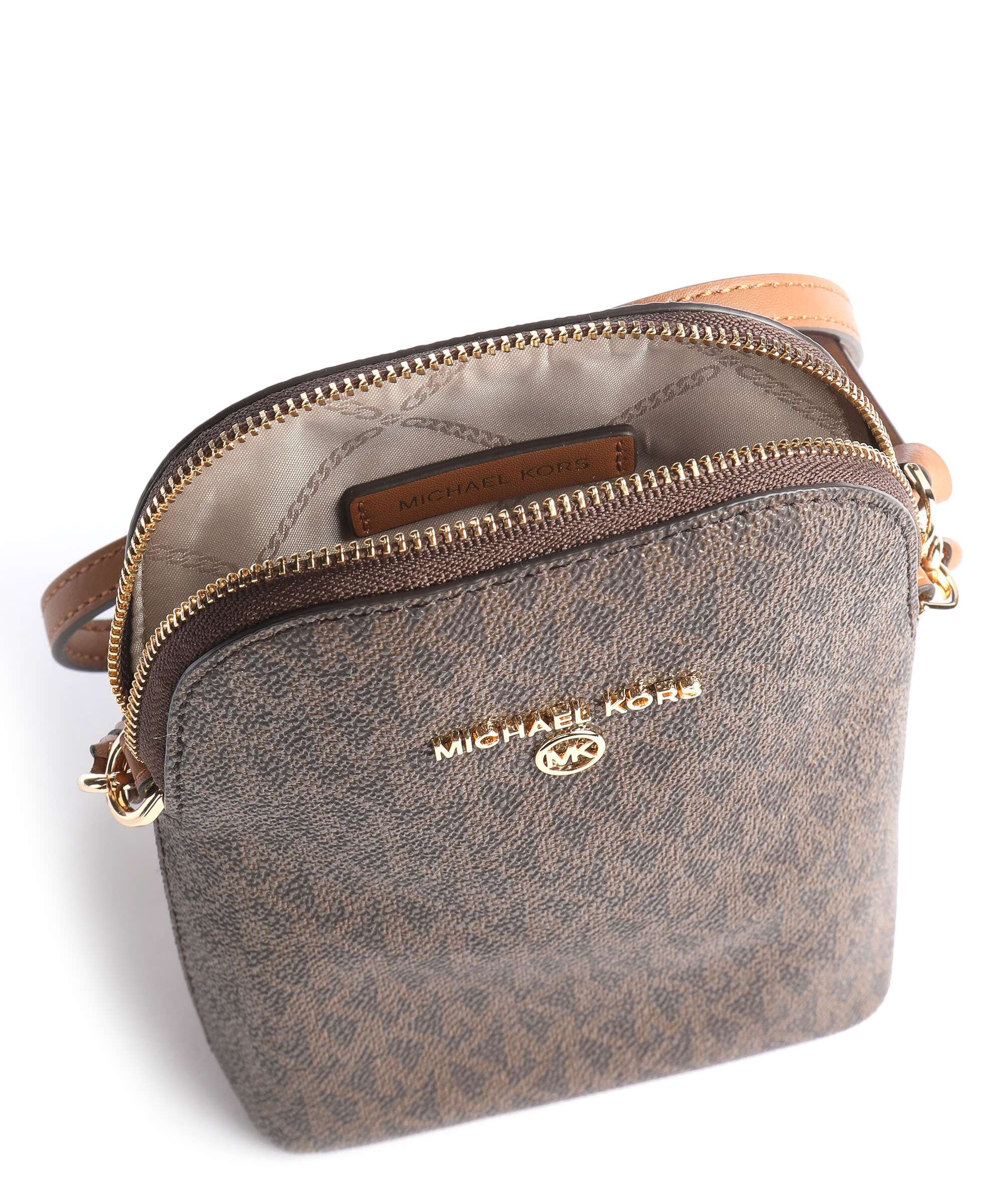 Michael Kors Jet Set Charm Phone bag brown/acorn