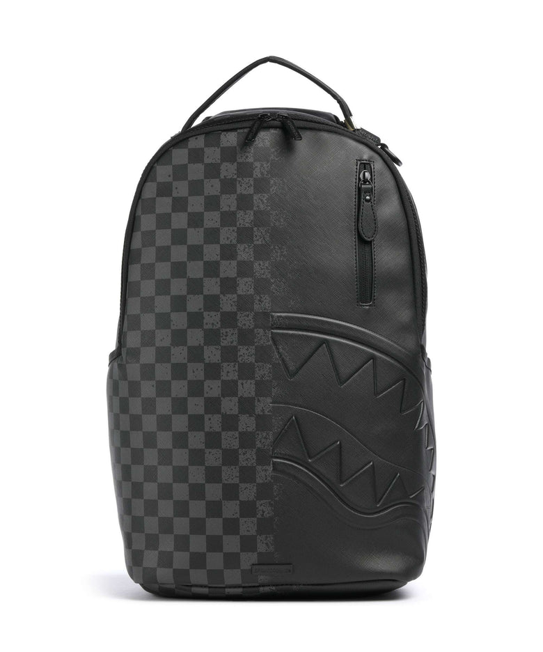 Sprayground Half Spritz Backpack black/grey