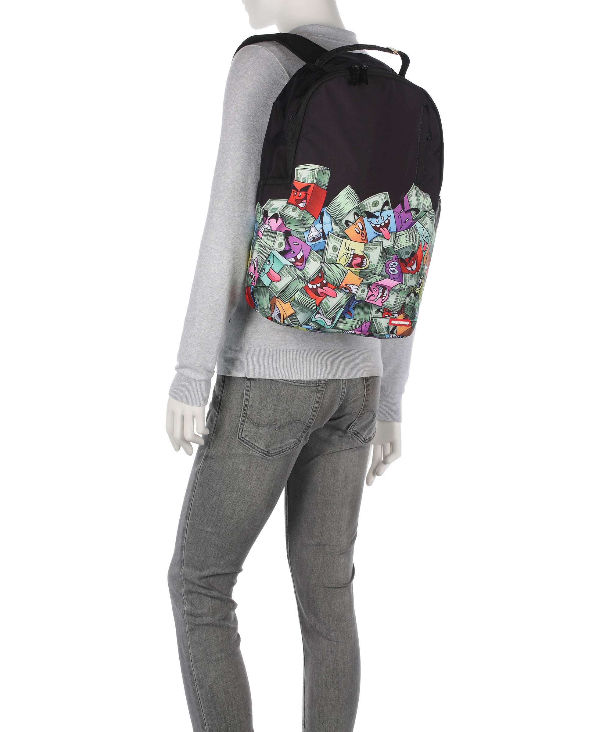 Sprayground Stacked Money Boys Backpack multicolour