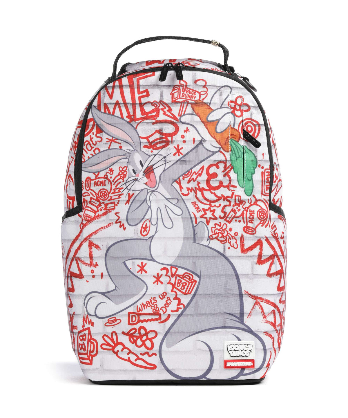 Sprayground Looney Tunes Graffiti Bugs Backpack white