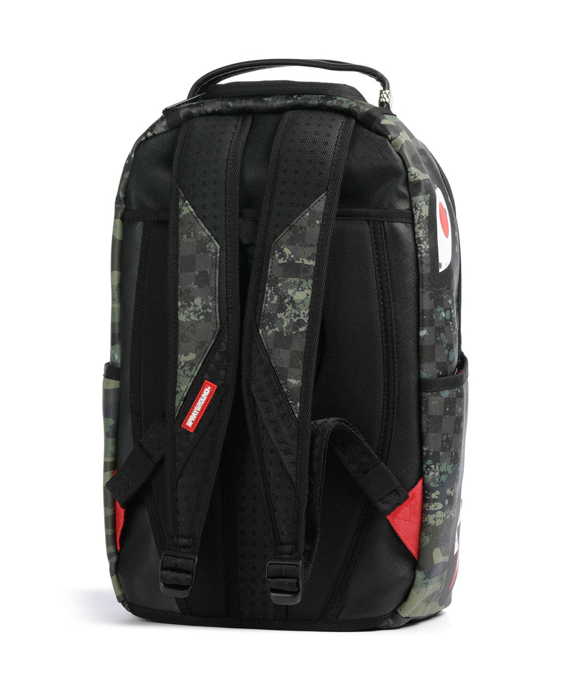 Sprayground Camo Splash Backpack green