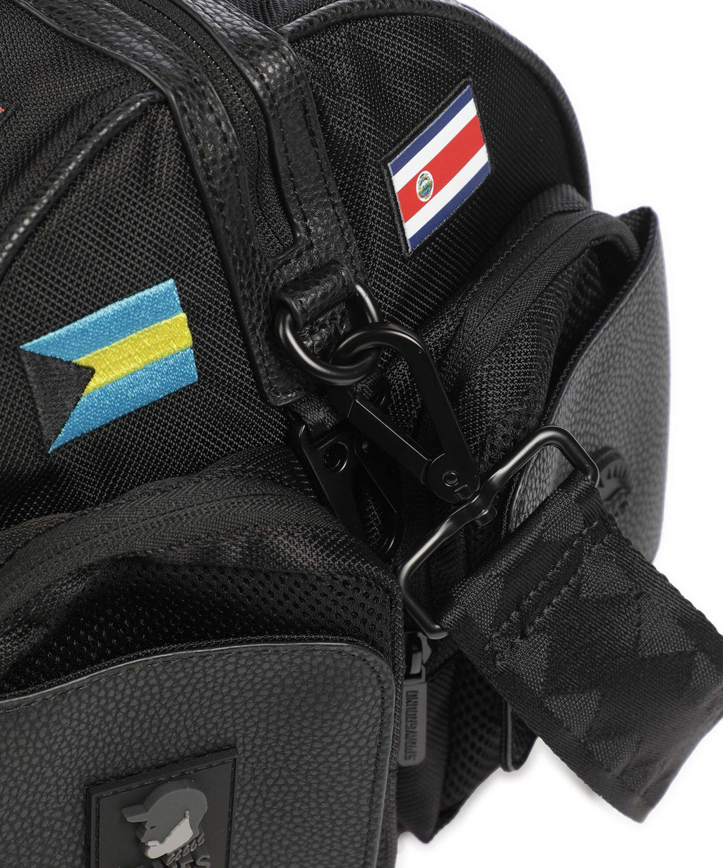 Sprayground James Flags Weekend bag black