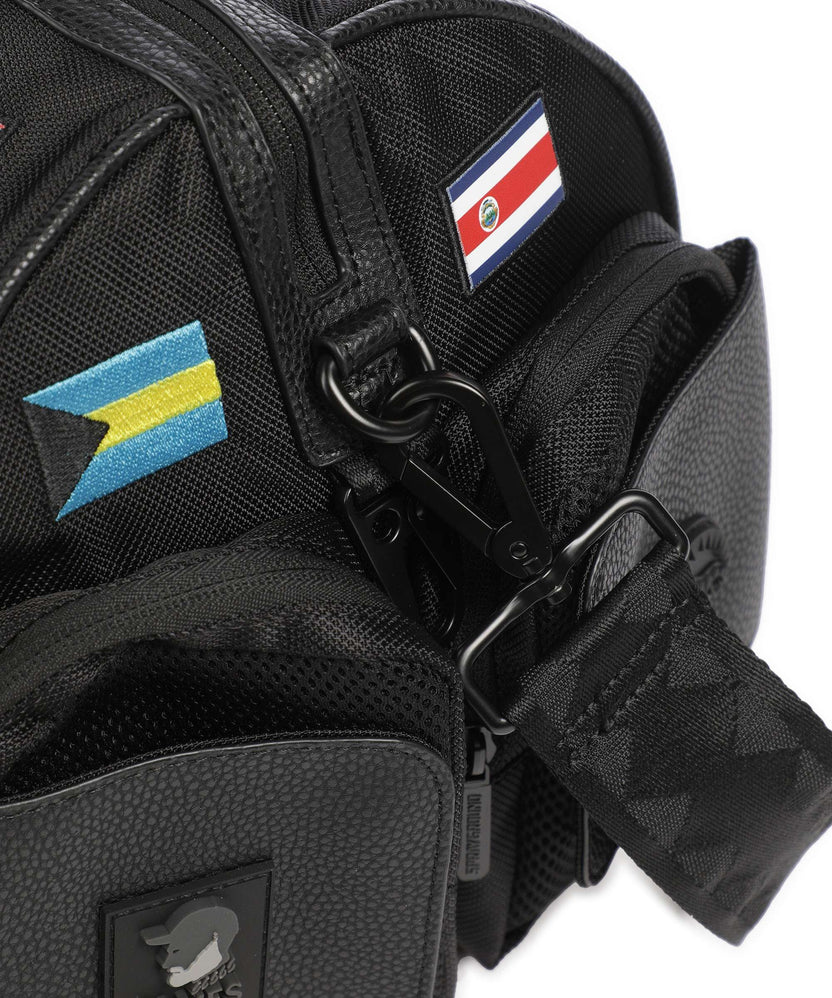 Sprayground James Flags Weekend bag black