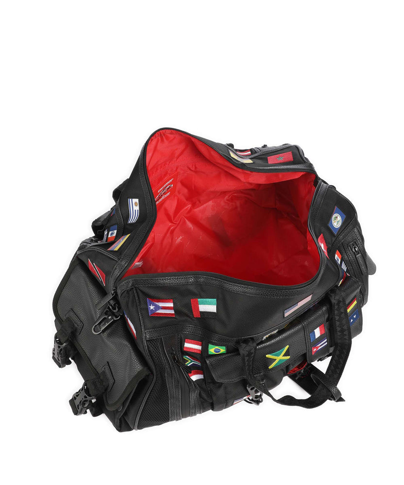 Sprayground James Flags Weekend bag black