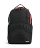 Sprayground Printed Zipper Shark Backpack black