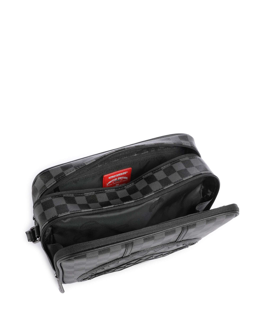 Sprayground Midnight Chateau Toiletry bag black
