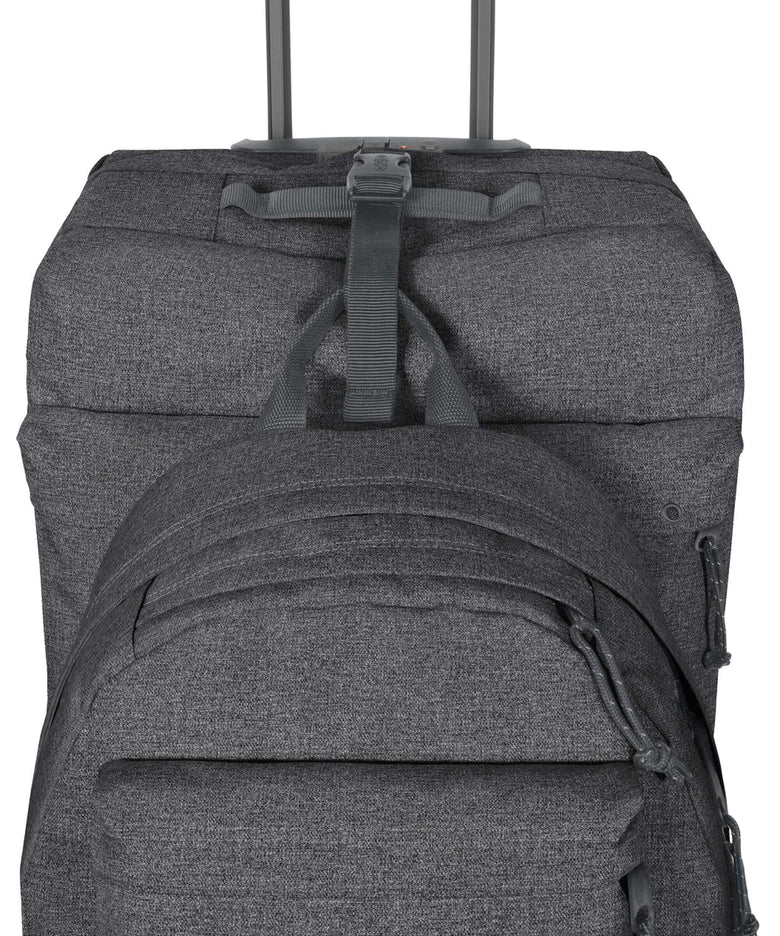 Eastpak Double Tranverz M Travel bag with wheels black denim