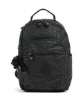 Kipling Basic Seoul S Backpack signature embossed