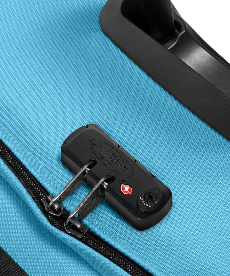 Eastpak Tranverz M Travel bag with wheels dive blue