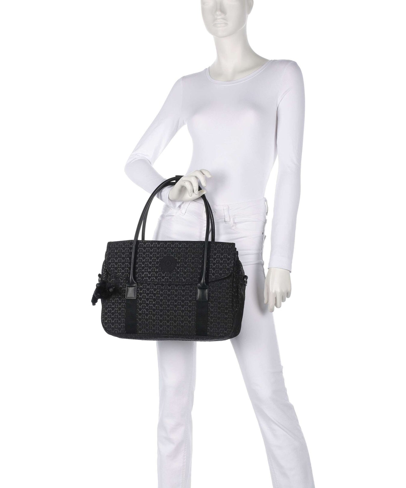 Kipling Basic Superworker S Laptop bag signature embossed