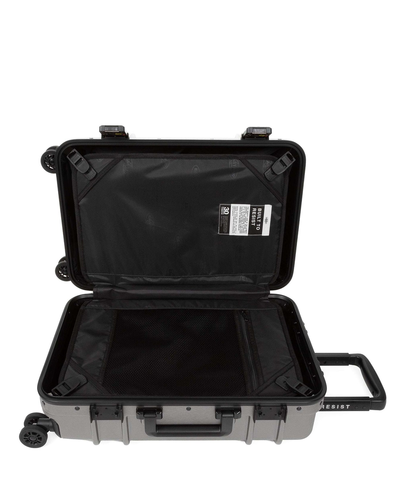 Eastpak Resist'R Case Spinner (4 wheels) brushed metal