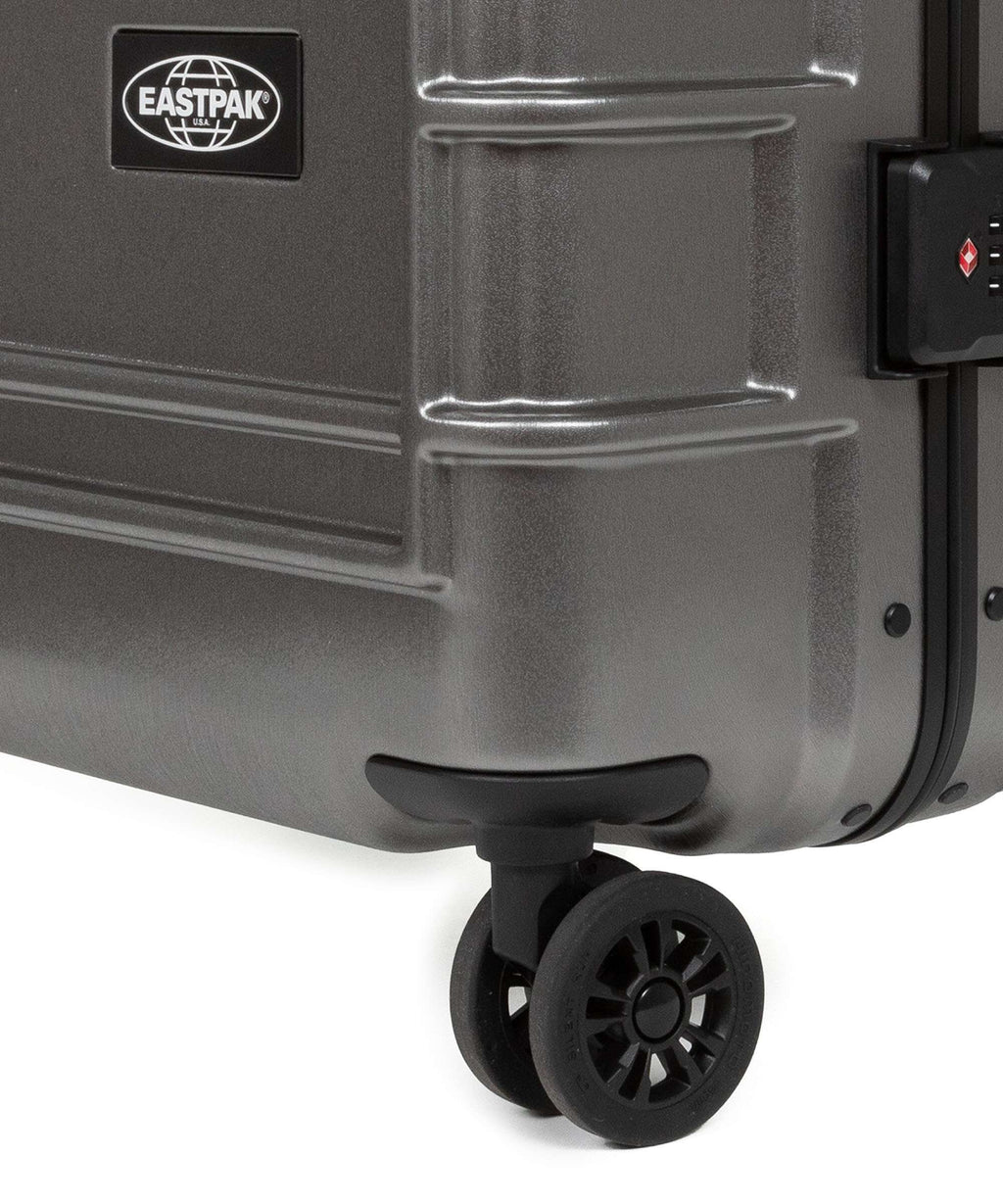 Eastpak Resist'R Case Spinner (4 wheels) brushed metal