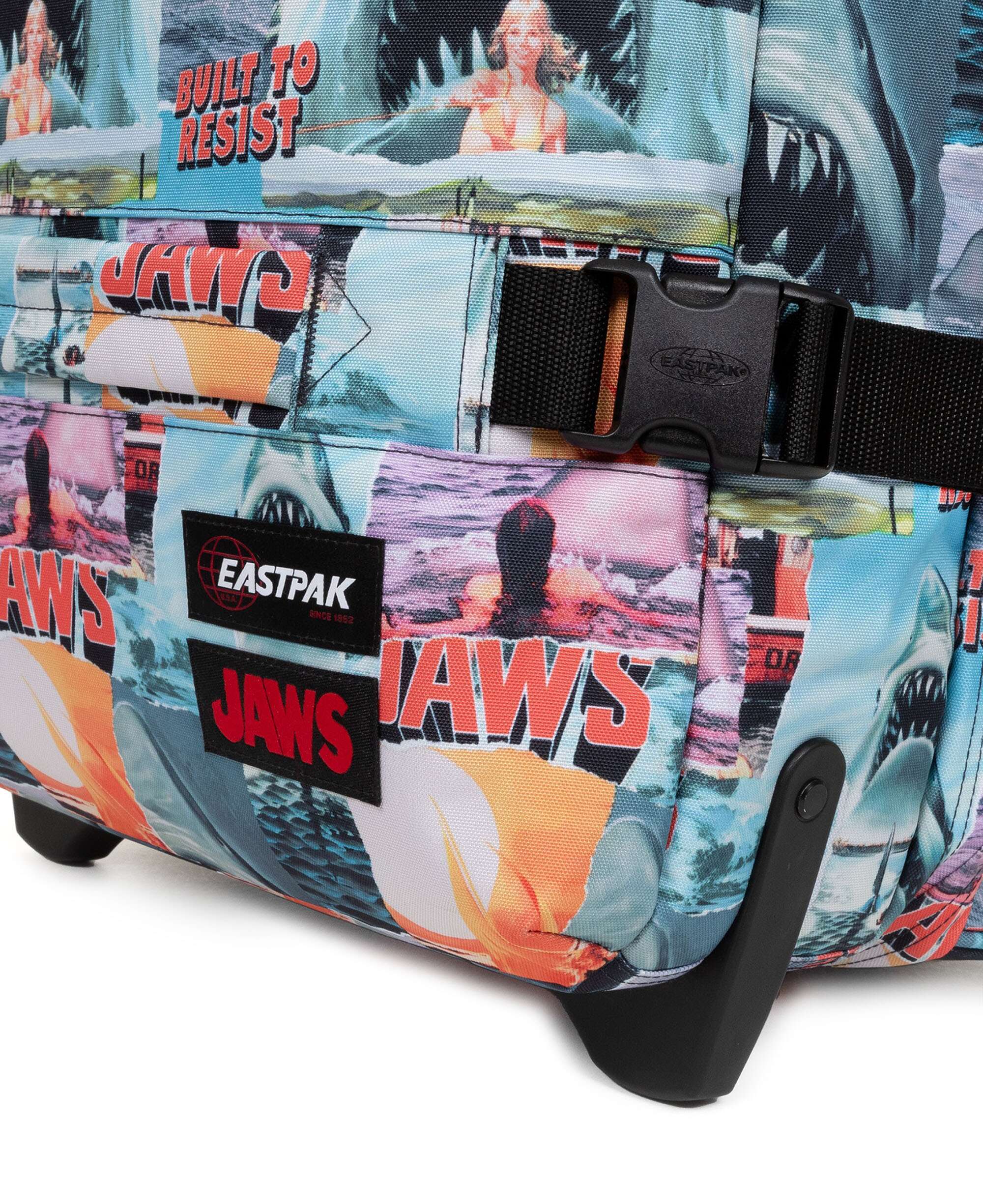 Eastpak Transit'R M Travel bag with wheels jaws print