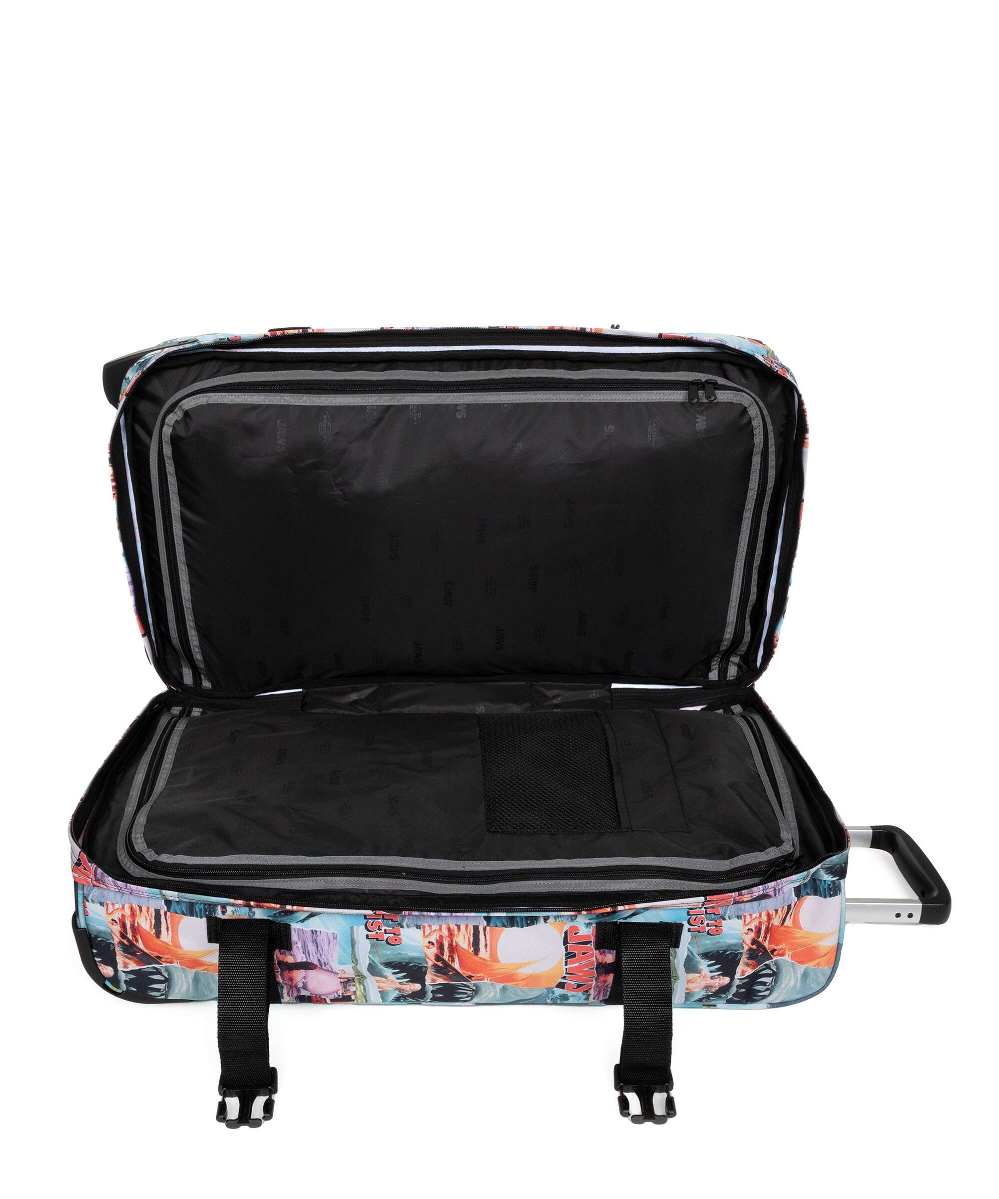 Eastpak Transit'R M Travel bag with wheels jaws print