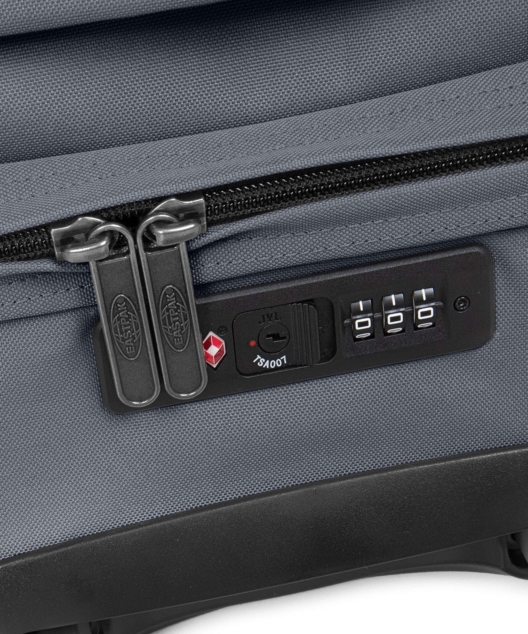 Eastpak Transit'R M Travel bag with wheels cobble grey