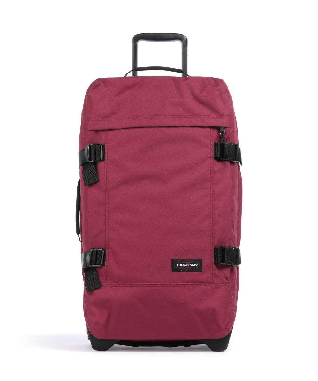 Eastpak Tranverz M Travel bag with wheels wine burgundy