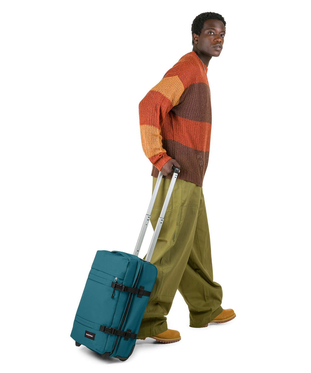 Eastpak Tarp Transit'R S Travel bag with wheels jade teal