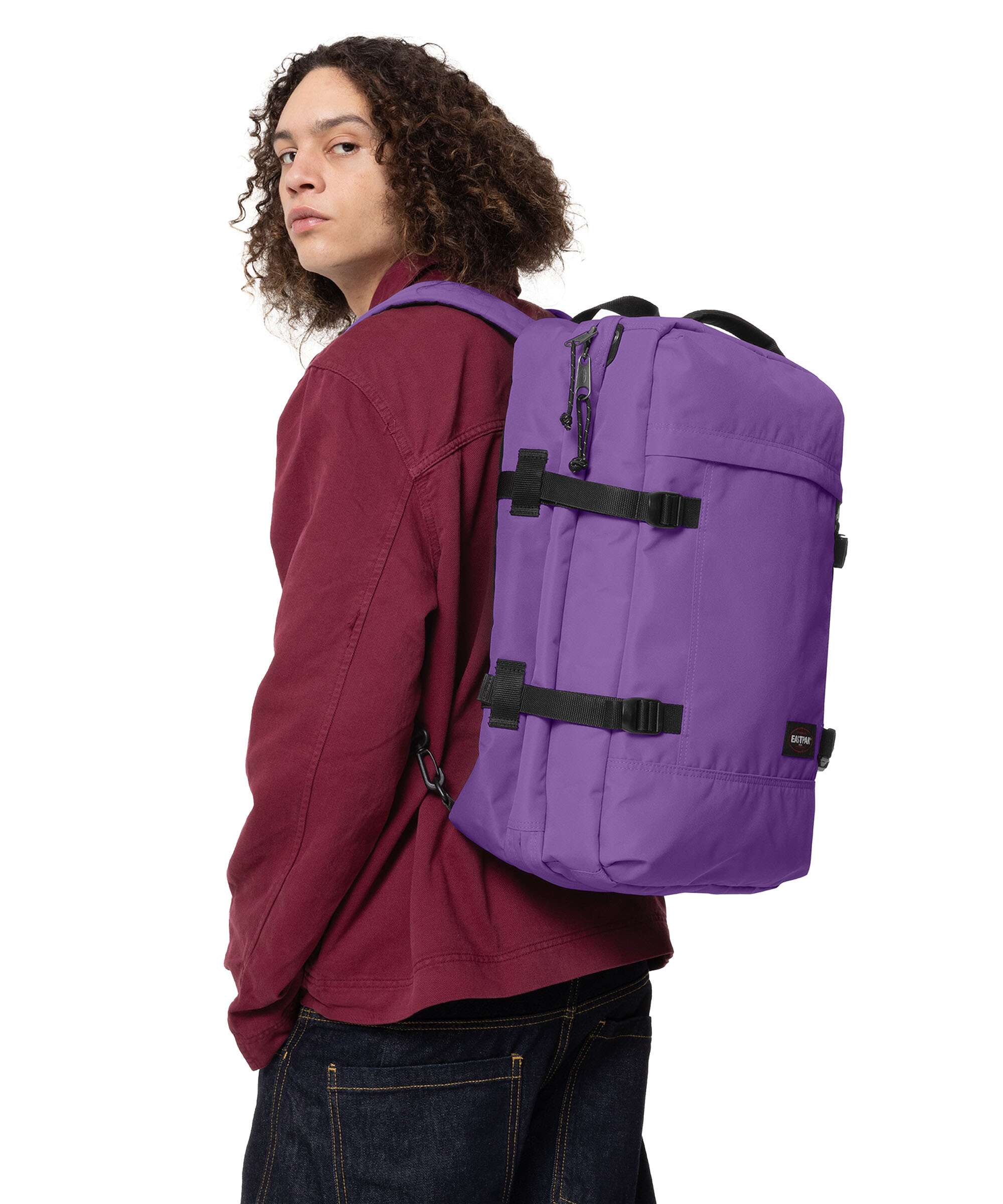 Eastpak Travelpack Travel backpack 17″ polyester vineyard purple