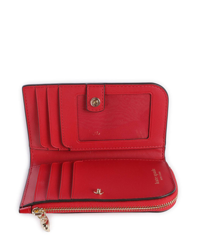 Kate Spade New York Key to my Heart Credit card holder cherry rouge