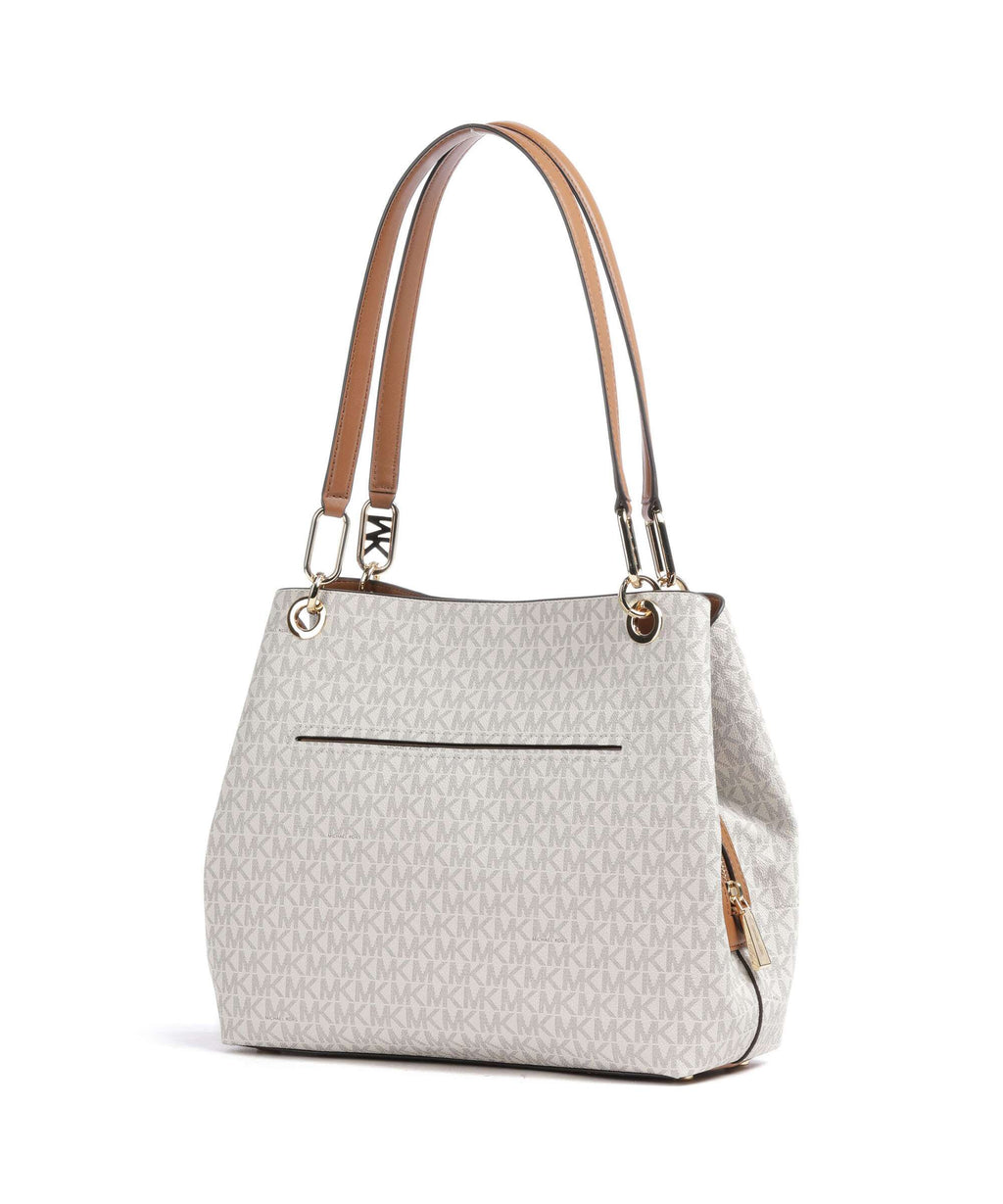 Michael Kors Kensington Hobo bag vanilla/acorn