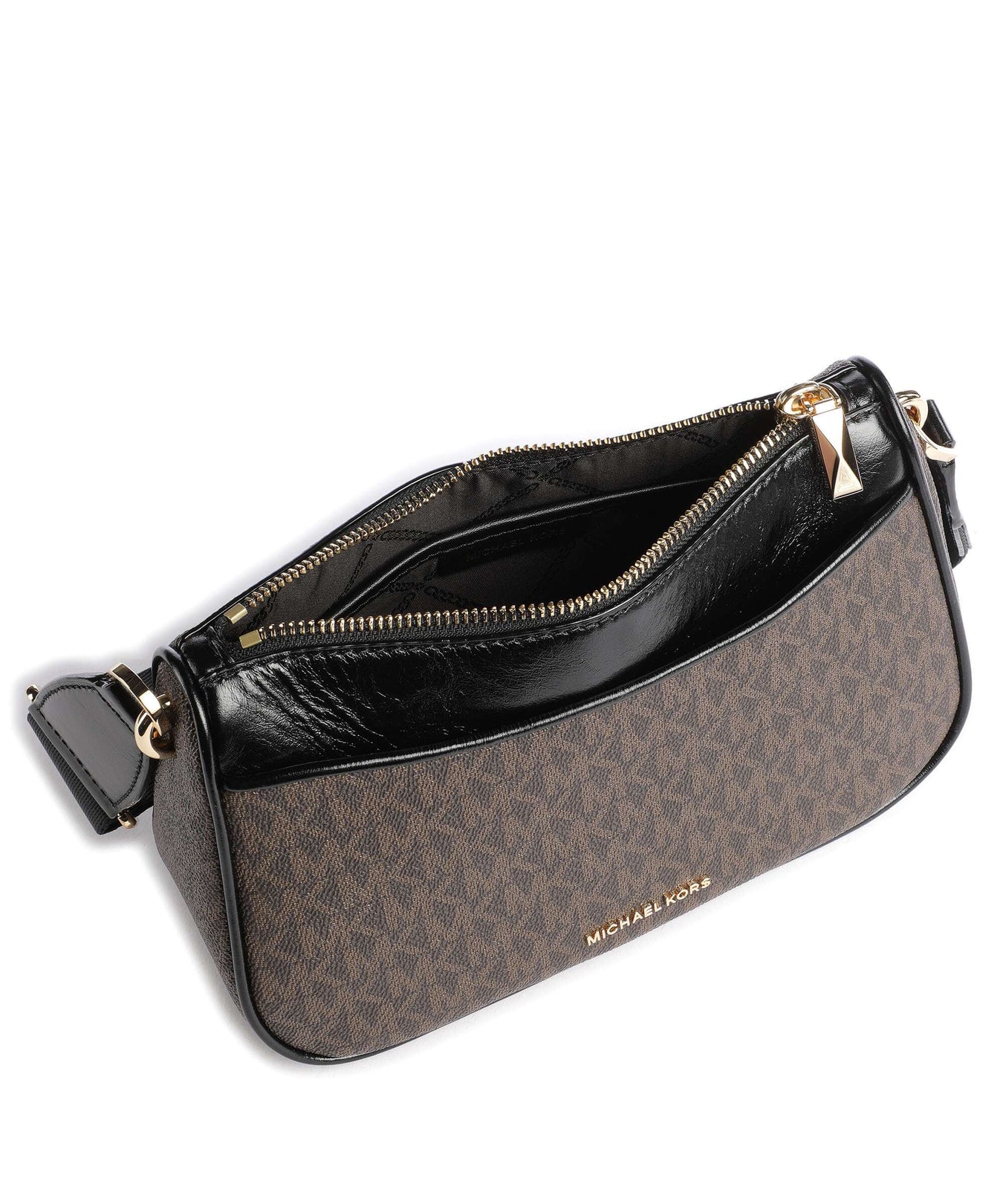 Michael Kors Jet Set Crossbody bag brown/black