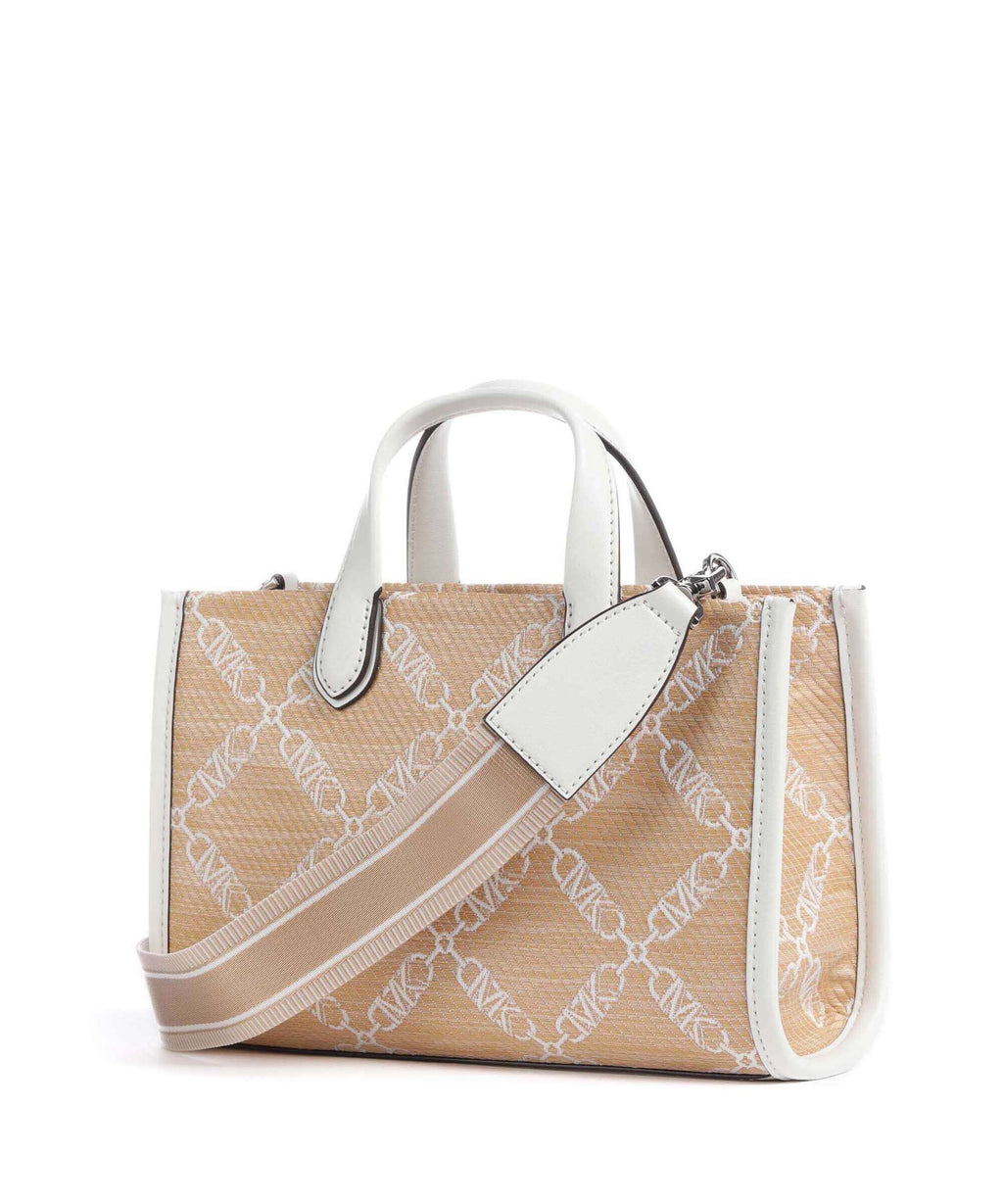 Michael Kors Gigi Handbag natural/optic white