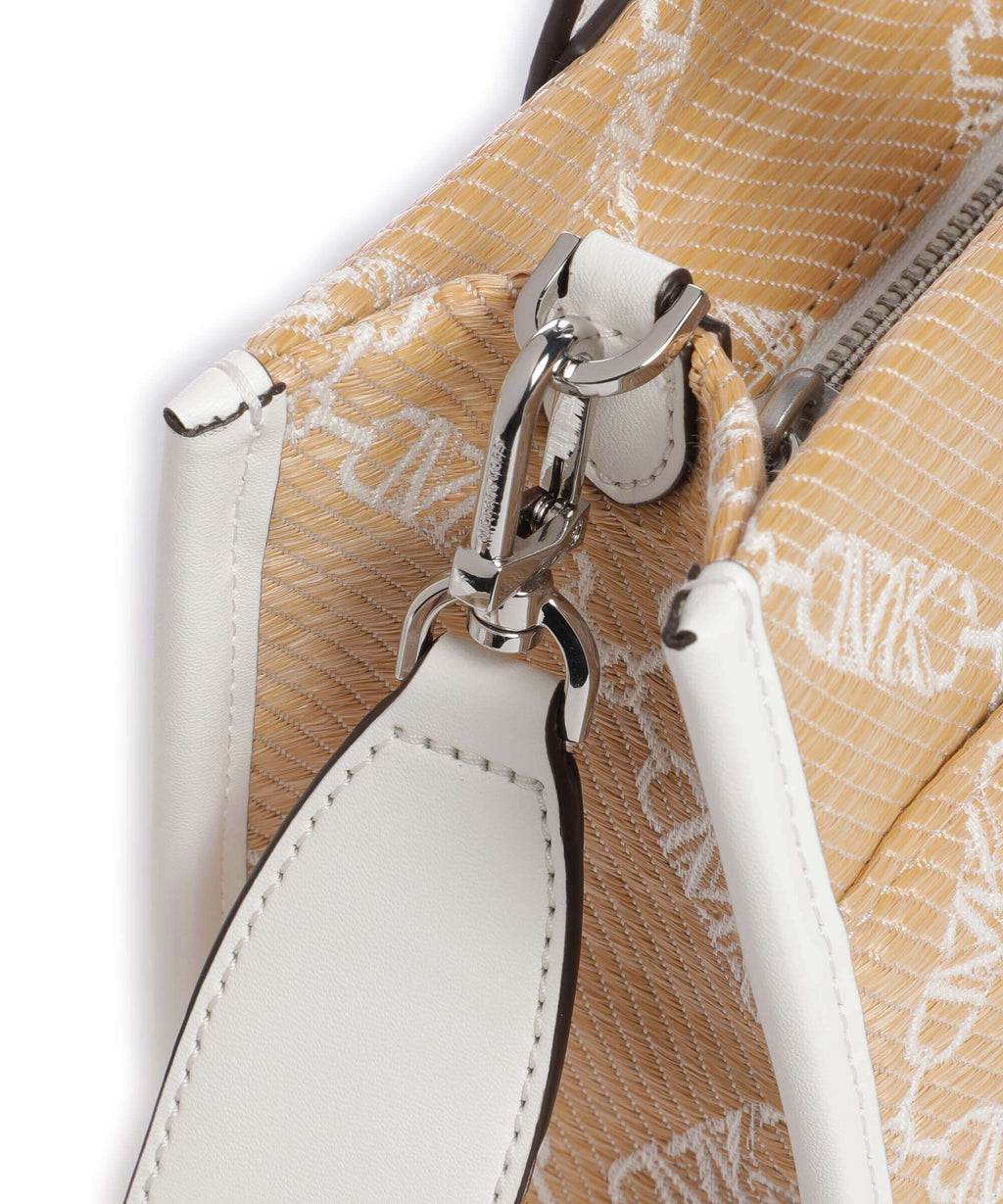 Michael Kors Gigi Handbag natural/optic white