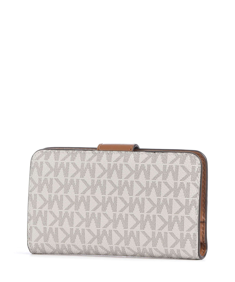 Michael Kors MK Charm Wallet vanilla/acorn