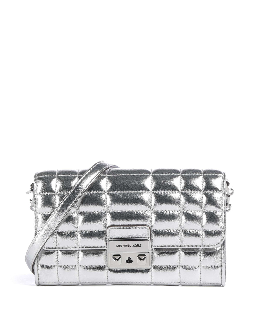 Michael Kors Tribeca Crossbody bag silver