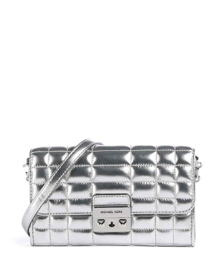 Michael Kors Tribeca Crossbody bag silver