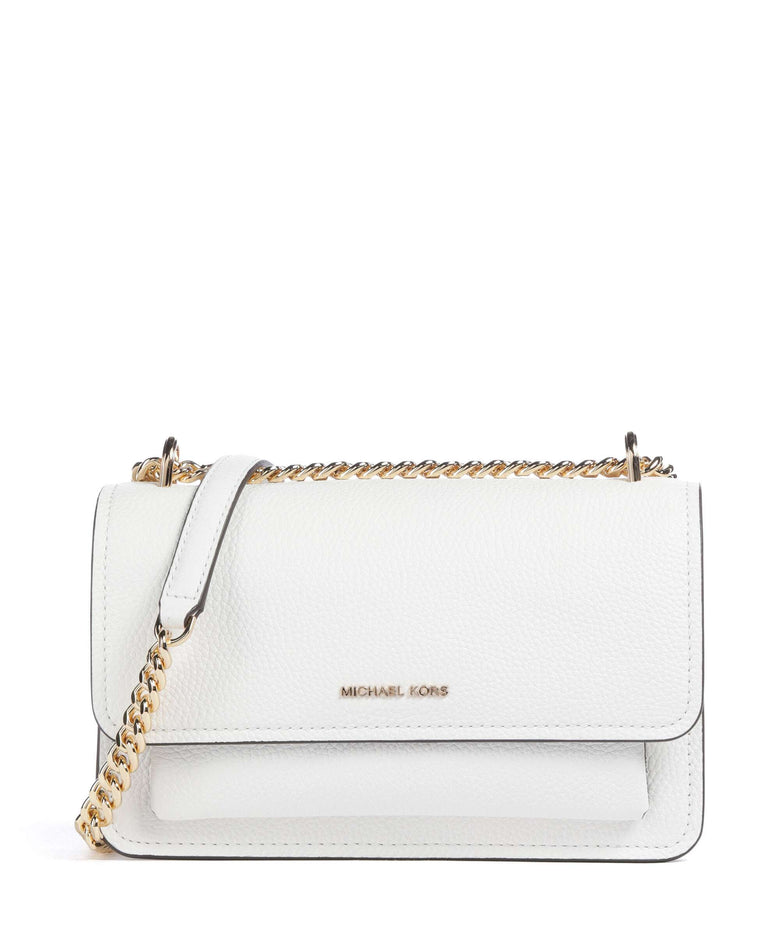 Michael Kors Claire Large Shoulder bag optic white