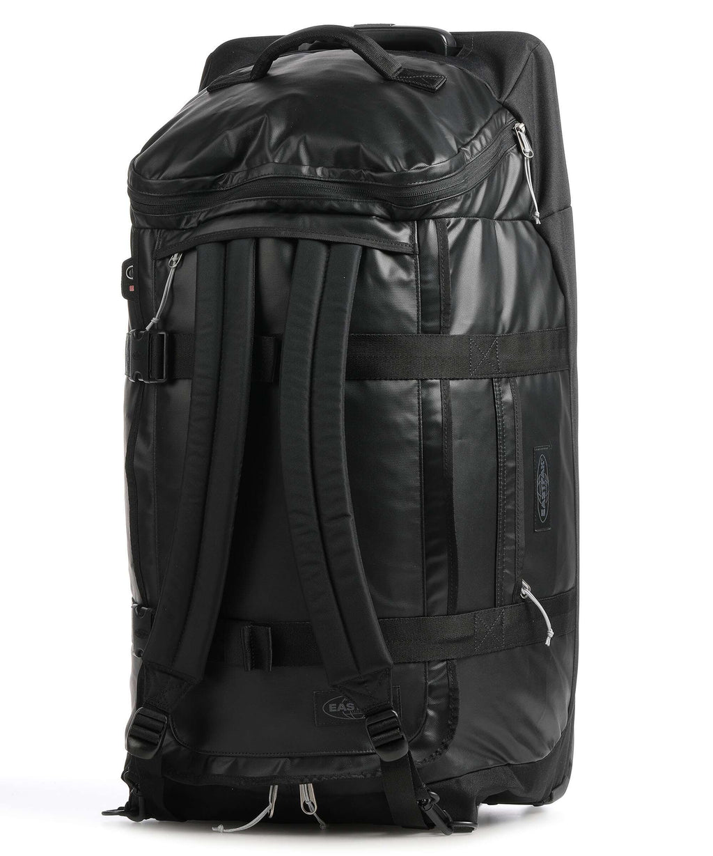 perce wheel m tarp black Eastpak Perce Wheel M Backpack with wheels tarp black 70 cm
