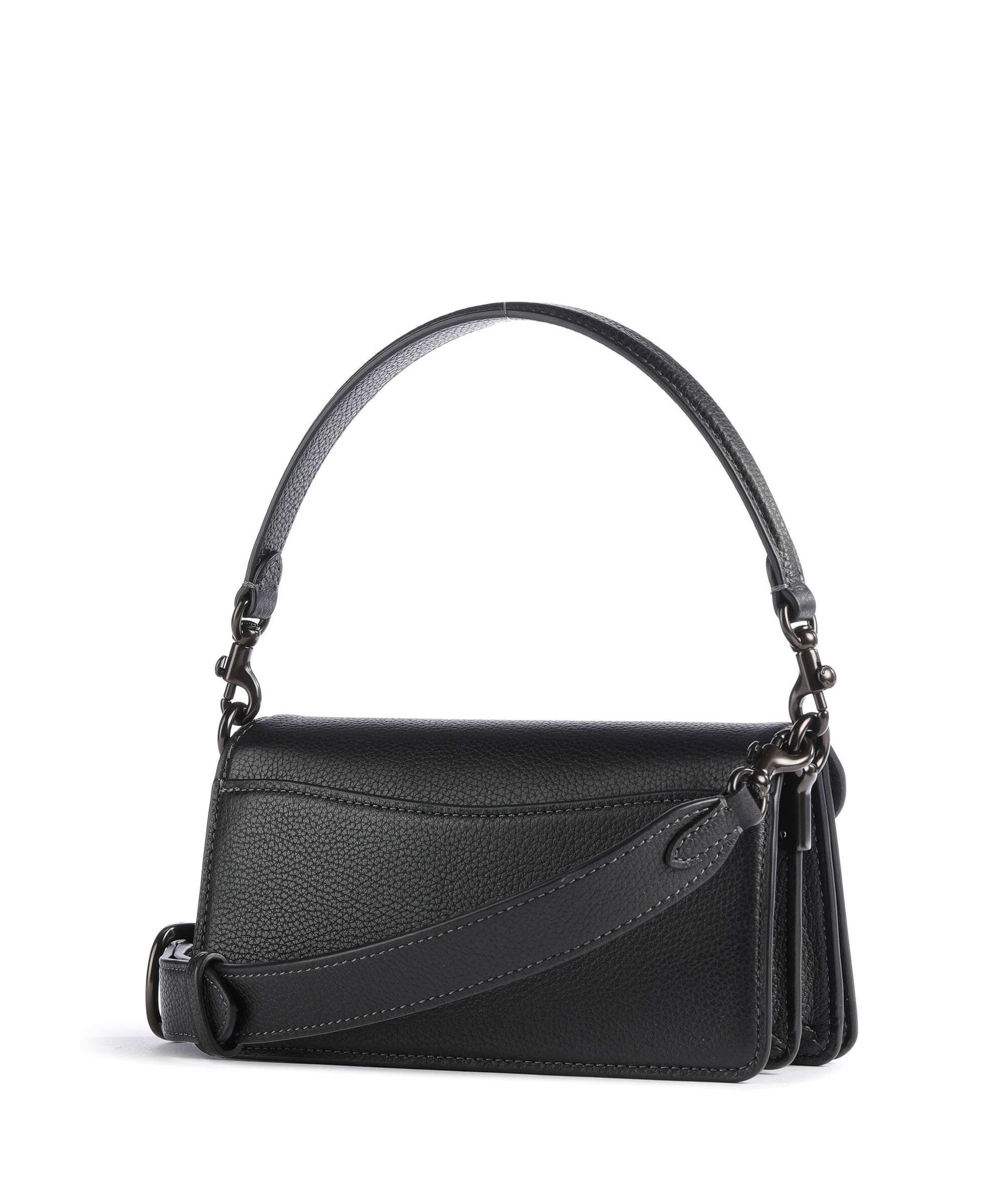 Coach Tabby 20 Crossbody bag grained leather black - CM546-V5BLK