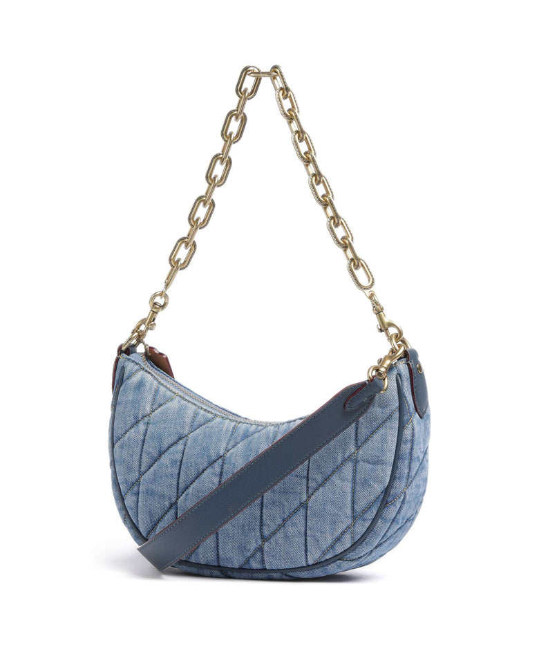 Coach Mira Quilted Shoulder bag indigo