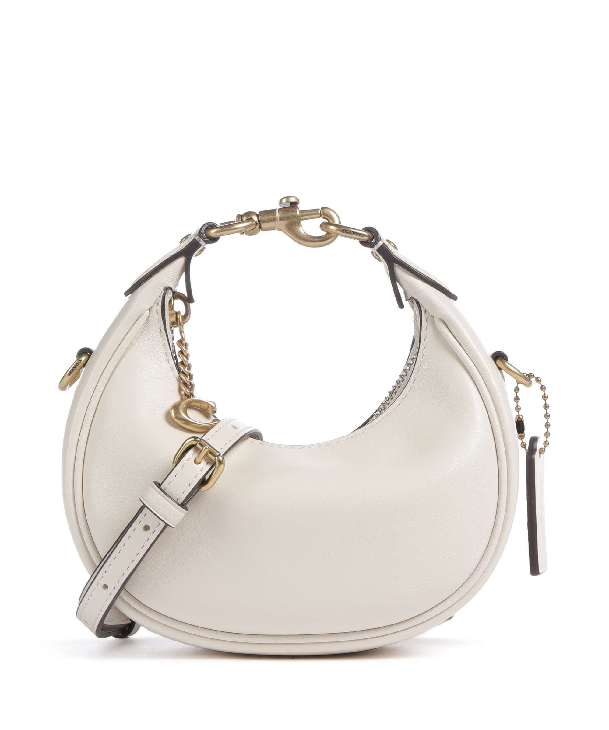 Coach Jonie Crossbody bag fine grain leather chalk - CR508-B4-HA – WARDOW