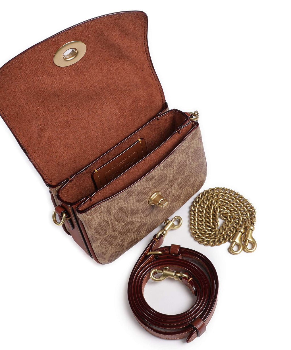 Coach Cassie 17 Crossbody bag tan rust