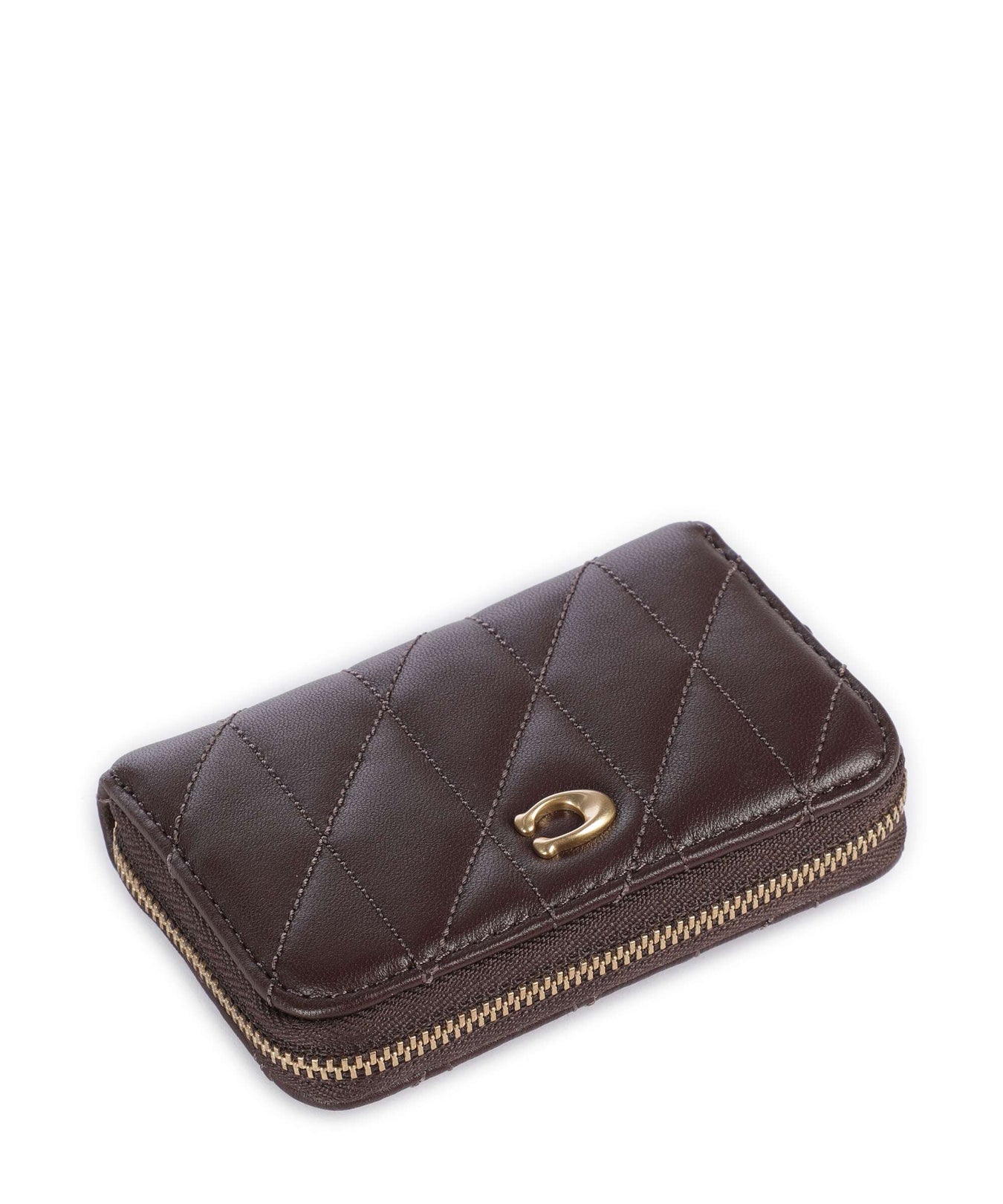 Coach Essential Quilted Pillow Wallet maple