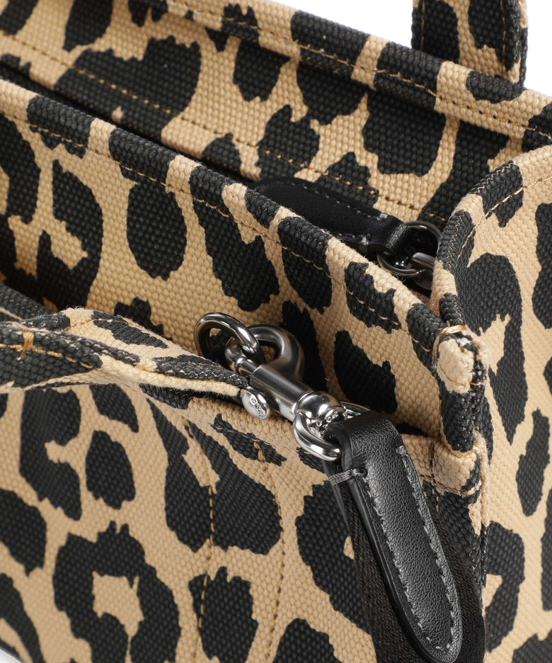 Coach Cargo Leopard Print 20 Crossbody bag black/multicolour